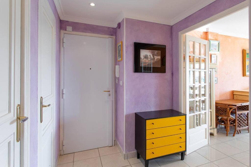 Apartamento A6- 2 Bdr Incredible Sea View - Ac, Garage & Terrace Antibes Exterior foto