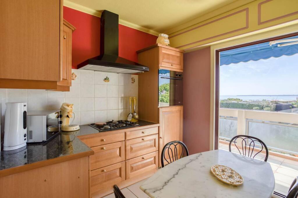 Apartamento A6- 2 Bdr Incredible Sea View - Ac, Garage & Terrace Antibes Exterior foto