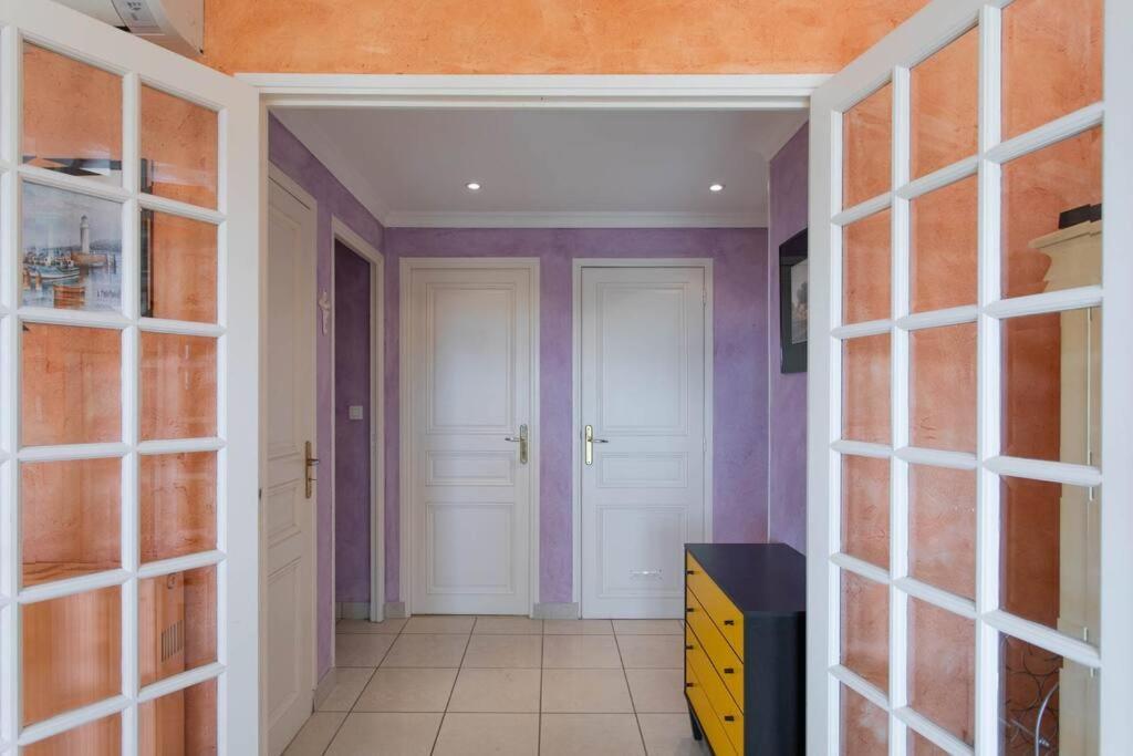 Apartamento A6- 2 Bdr Incredible Sea View - Ac, Garage & Terrace Antibes Exterior foto